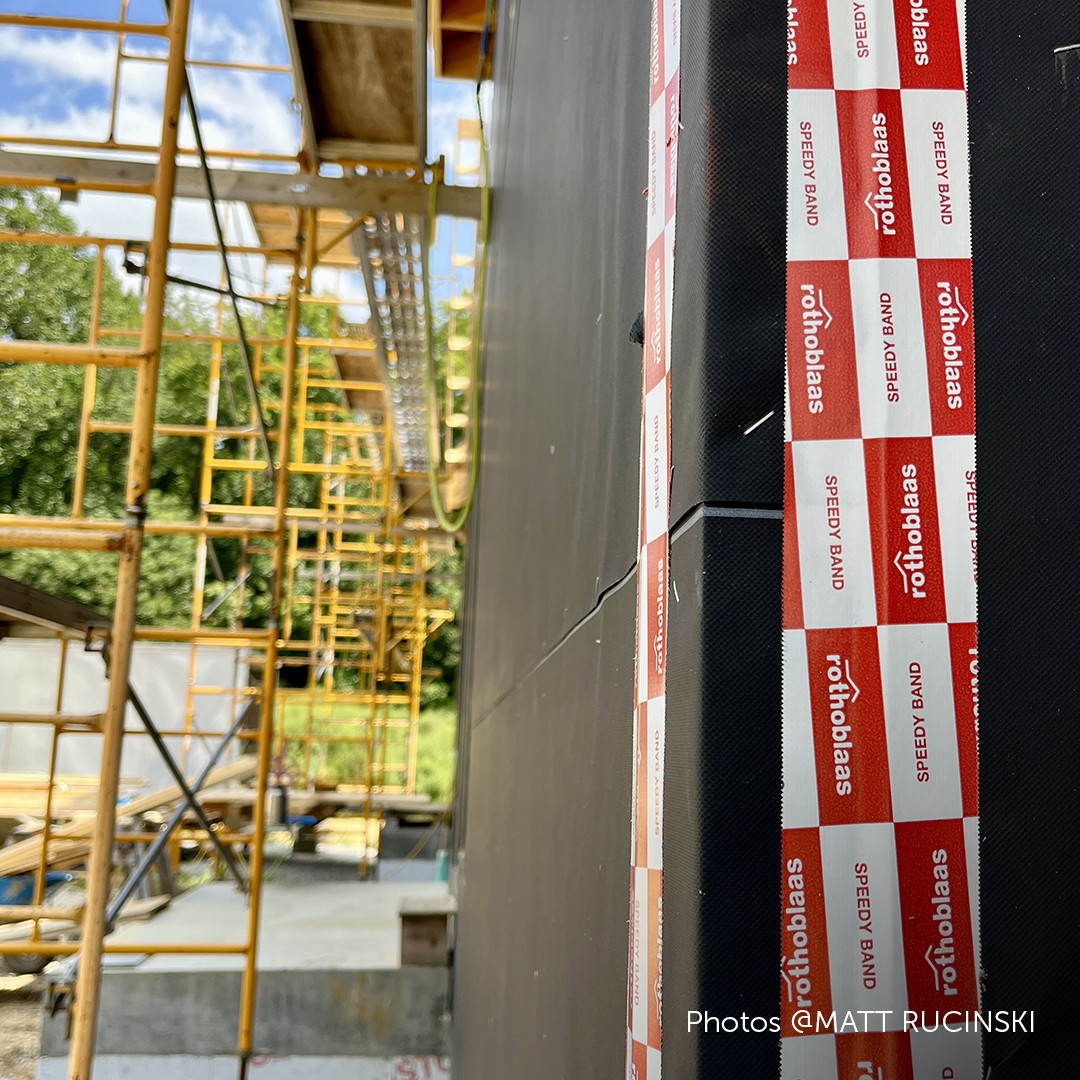 Timber frame e recupero edilizio: efficienza energetica con TRASPIR e SPEEDY BAND